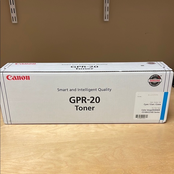 Canon GPR-20 Toner Cyan - Picture 1 of 1